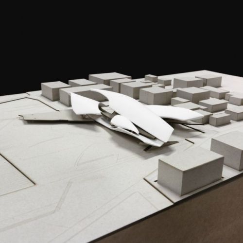 Diploma Site Model 1:500